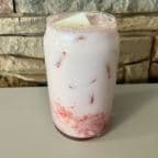 Best Strawberry Latte w. Coconut Pudding in Madison, WI